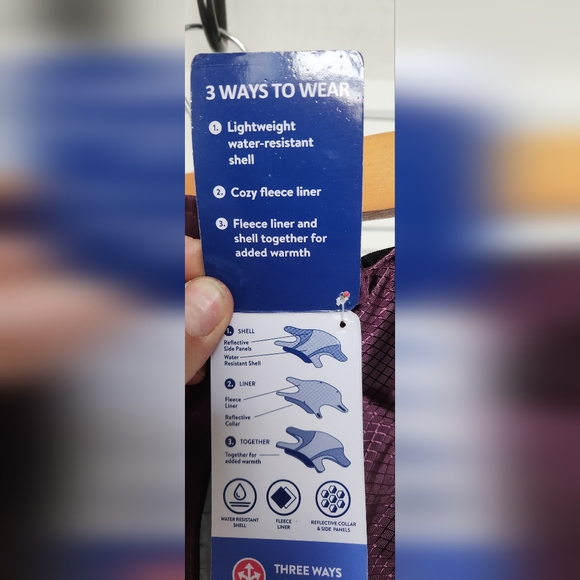 TOP PAW 3IN1 COAT (XS) - Picture 7 of 10